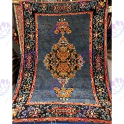 قالیچه پشم گل ابریشم.CS 6012/ Silk flower wool Rug