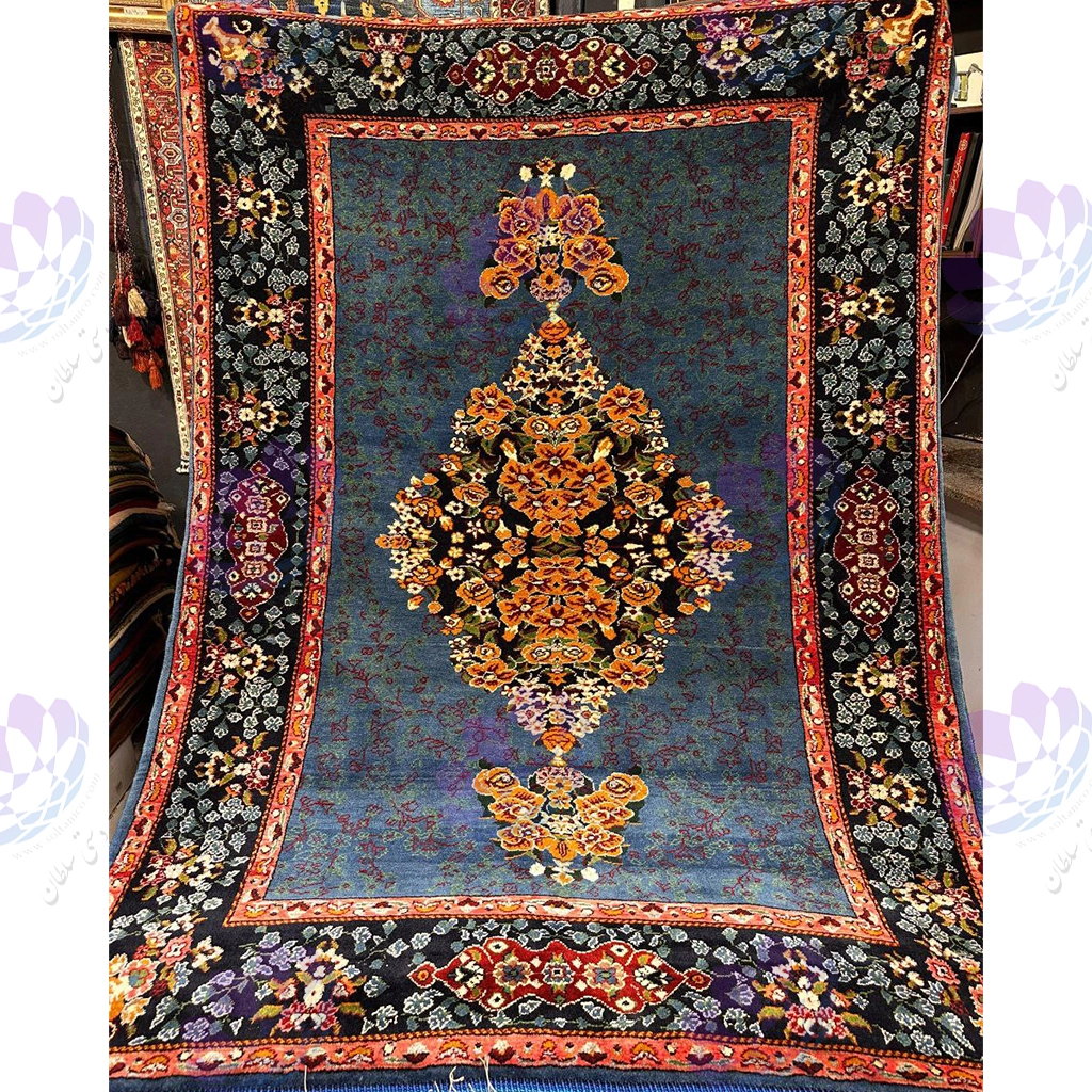 قالیچه پشم گل ابریشم.CS 6013/ Silk flower wool Rug