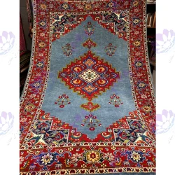 قالیچه پشم گل ابریشم.CS 6011/ Silk flower wool Rug