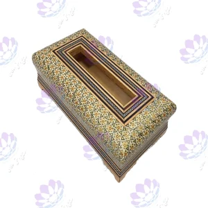 جعبه دستمال خاتم کاری Kz7008